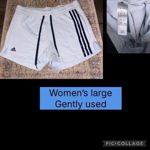 Adidas women’s shorts size large